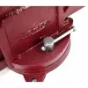 AWTOOLS AW24226 125 mm sukamoji veržtuvas su priekalu ir keičiamais grūdintais žandikauliais