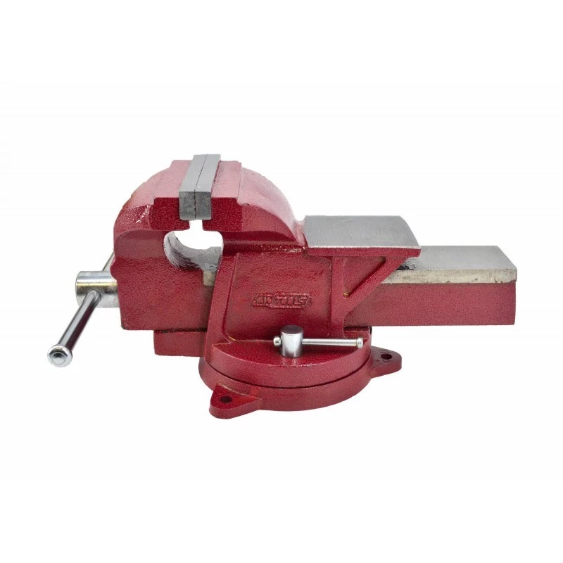 AWTOOLS AW24226 125 mm sukamoji veržtuvas su priekalu ir keičiamais grūdintais žandikauliais