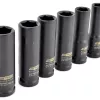 AWTOOLS AW38690BL 172 vnt. chromvanadžio veržliarakčių rinkinys su 1/4 colio, 3/8 colio, 1/2 colio pavaromis, 72 dantų reketais, E-Torx, antgaliais ir dėklu