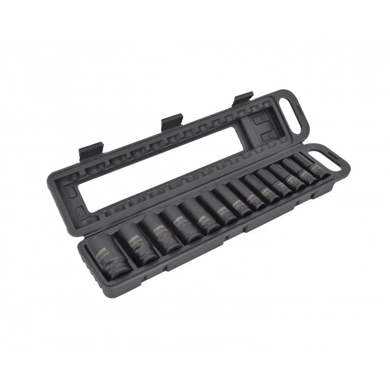 AWTOOLS AW38690BL 172 vnt. chromvanadžio veržliarakčių rinkinys su 1/4 colio, 3/8 colio, 1/2 colio pavaromis, 72 dantų reketais, E-Torx, antgaliais ir dėklu