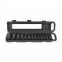 AWTOOLS AW38690BL 172 vnt. chromvanadžio veržliarakčių rinkinys su 1/4 colio, 3/8 colio, 1/2 colio pavaromis, 72 dantų reketais, E-Torx, antgaliais ir dėklu