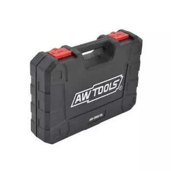 AWTOOLS AW38691BL 171 dalių veržliarakčių komplektas su reketais, prailginimais, antgaliais ir dėklu