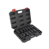 AWTOOLS AW38691BL 171 dalių veržliarakčių komplektas su reketais, prailginimais, antgaliais ir dėklu
