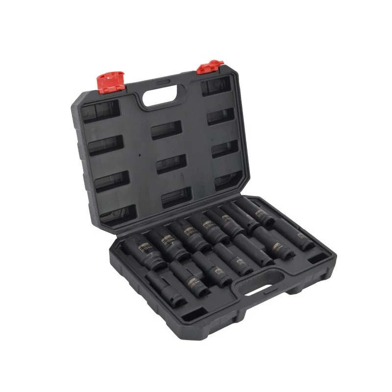 AWTOOLS AW38691BL 171 dalių veržliarakčių komplektas su reketais, prailginimais, antgaliais ir dėklu