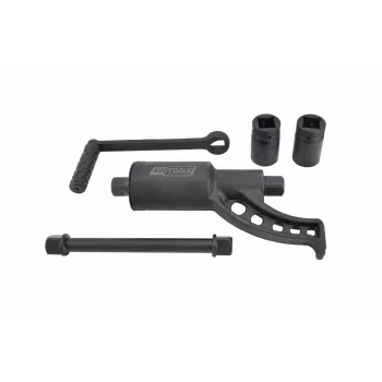 AWTOOLS AW39300 Automatinė susukama suspausto oro žarnos ritė 10m PVC 12 bar su greitąja mova