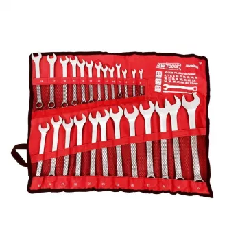 AWTOOLS AW39818 18 mm Kombinuotas raktas | Chromo-vanadžio plienas