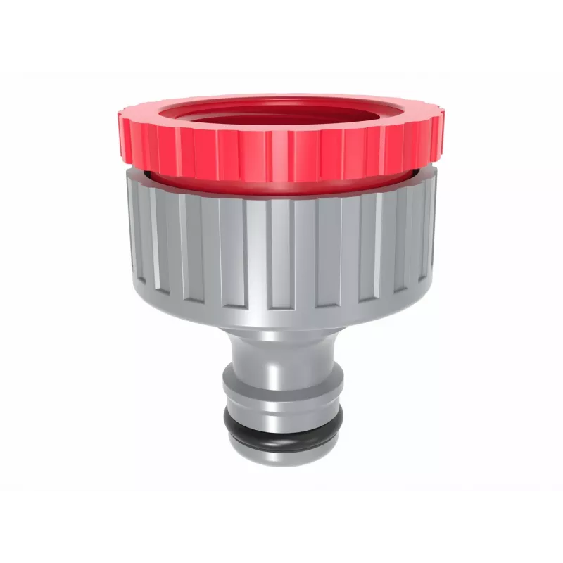 AWTOOLS AW61013 60 dalių sodo žarnos jungčių rinkinys su greitosios jungties adapteriais, čiaupo adapteriais, purkštuvu ir remonto detalėmis – 1/2 colio ir 3/4 colio
