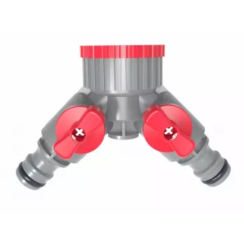 AWTOOLS AW61019 40 dalių sodo žarnos greitojo jungimo komplektas, 1/2 colio ir 3/4 colio adapteriai, ABS plastikas, žalia/juoda