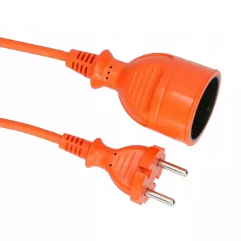 AWTOOLS AW70204 Prailginimo laidas ant ritės 25 m, 4 lizdai, 16 A, 3680 W