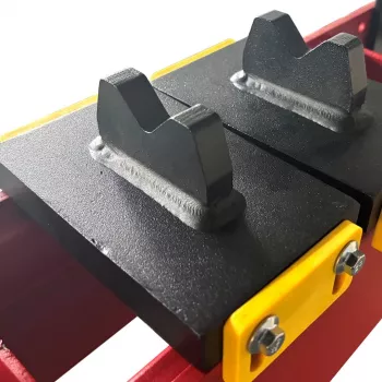 AWTOOLS Hidraulinis Presas su Manometru PROF 30T 55-1035mm su Pėdos Pedalu ir Apsauga Black Line