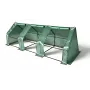 AWTOOLS Mini Folijos Tunelinis Šiltnamis 295x95x95cm, Cinkuoto Plieno Rėmas su UV Atsparia PE Danga