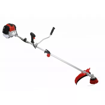 AWTOOLS BC620 benzininė žoliapjovė 3.5HP 62cc 2 taktų su dviračio rankena, 3 peiliais ir dvigubais petnešomis