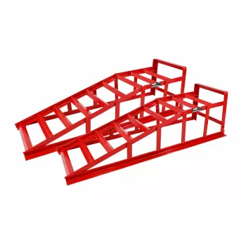 AWTOOLS RAMP 1T / 2vnt. Sunkiojo naudojimo plieniniai automobiliniai rampai, pora, po 1000 kg kiekvienas