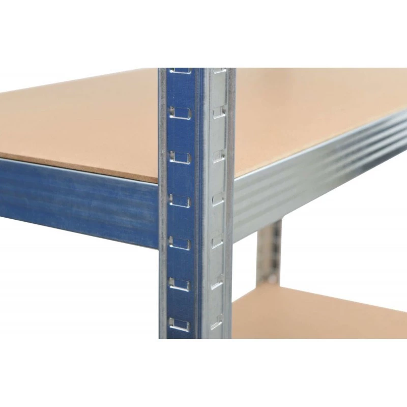 AWTOOLS Lentynų stovas 5 lentynos 180x90x40 cm, 250 kg vienai lentynai, 5,0 mm cinkuotas plienas