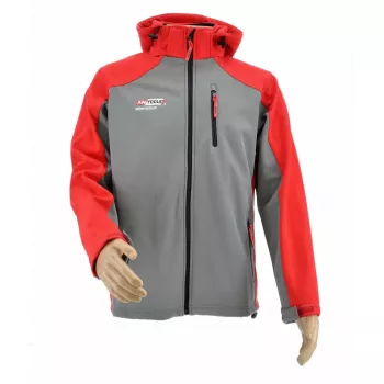 AWTOOLS Softshell Jacket Sweatshirt T4 Raudonai pilka L