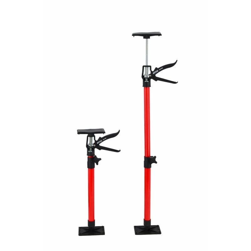 AWTOOLS Teleskopinės atramos 2 vnt. 50-115 cm, plieninės, Twist-Lock, 60 kg keliamoji galia