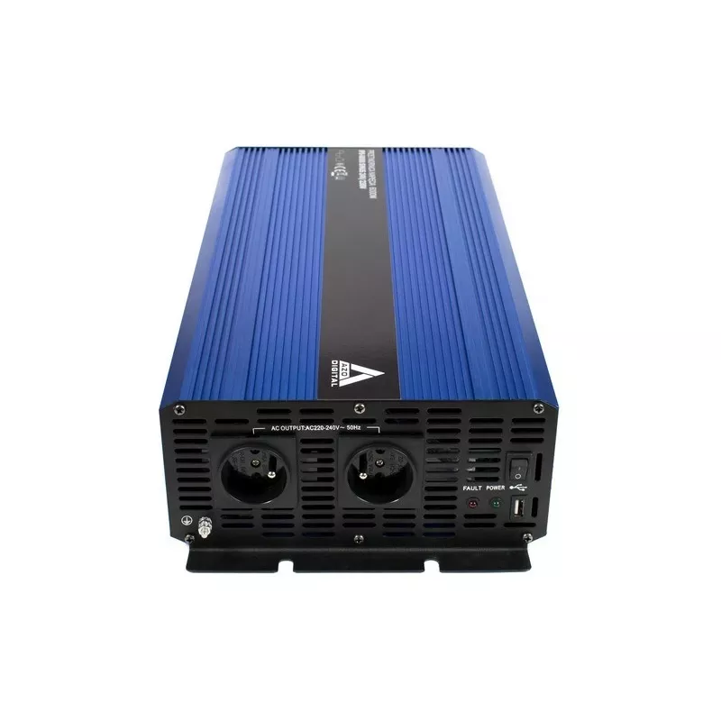 AZO Digital 24V DC į 230V AC gryno sinuso keitiklis 6000W IPS-6000S