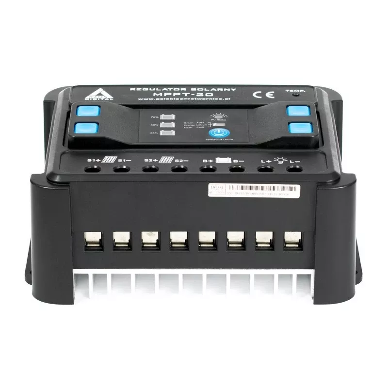 AZO Digital saulės MPPT įkrovos valdiklis 12/24V 20A
