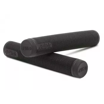 Aztek Lite Grips Ruby – TPR briaunuotos paspirtuko rankenos su galų antgaliais (pora)