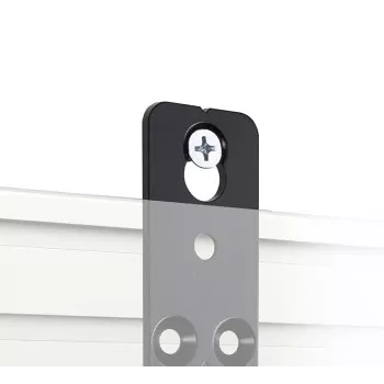 B-TECH SYSTEM X bėgių tvirtinimo laikiklis BT8390 - 5 mm nuo sienos, juodas