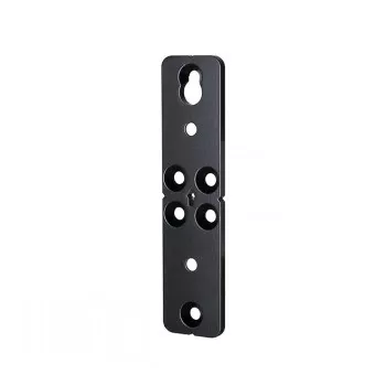B-TECH SYSTEM X bėgių tvirtinimo laikiklis BT8390 - 5 mm nuo sienos, juodas