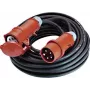 Bachmann 344.172 lauko prailginimo kabelis 25m H07RN-F 3G1.5 IP44 Schuko juodas
