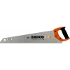 Bahco 16 colių hardpoint rankinis pjūklas su XT dantukais, 7/8 TPI, ergonomiška bi-medžiagų rankena, apsauga nuo rūdžių, skirtas medienai, drožlių plokštėms ir fanerai (08NP16U78HP)