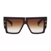 BALMAIN moteriški akiniai nuo saulės BPS-144C-57 Cat Eye acetatinis rėmas pilki lęšiai 57/14/145 mm