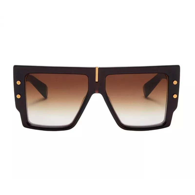 BALMAIN moteriški akiniai nuo saulės BPS-144C-57 Cat Eye acetatinis rėmas pilki lęšiai 57/14/145 mm