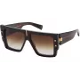 BALMAIN moteriški akiniai nuo saulės BPS-144C-57 Cat Eye acetatinis rėmas pilki lęšiai 57/14/145 mm