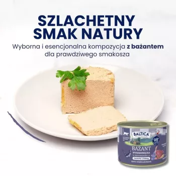 BALTICA Regional Flavours Suaugusių kačių ėdalas su fazanu 400g