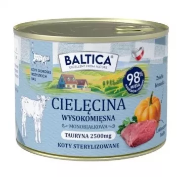 BALTICA Smaki Regionów Veršienos šlapias kačių maistas - 185g