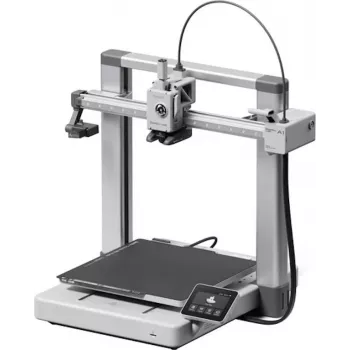 Bambu Lab A1 3D spausdintuvas, 256 x 256 x 256 mm darbinis tūris, 500 mm/s greitis, automatinis lygiavimas, tiesioginė pavara, Wi-Fi, tekstūruota PEI platforma