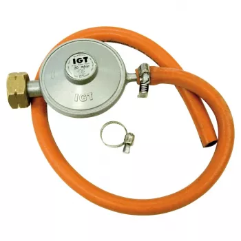 Barbecook dujų reduktorius su 100 cm žarna Nyderlandams, 30 mbar, EN 16129 – BC-ACC-7184