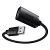 Baseus AirJoy Series USB 2.0 ilginimo laidas 1,5 m, juodas