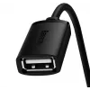 Baseus AirJoy Series USB 2.0 ilginimo laidas 1,5 m, juodas