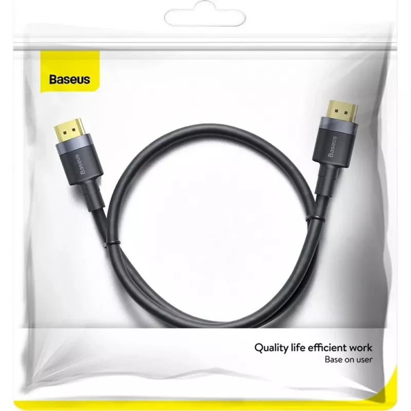 Baseus Cafule HDMI 2.0 laidas 1m M/M juodas