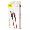 Baseus Cafule Lightning kabelis 2A 3m Raudonas/Juodas (CALKLF-R09)