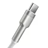 Baseus Cafule USB-A – USB-C laidas, 66W, 1m, baltas