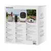 Baseus automobilinis keitiklis IGBT 300W/220V su dviem EU lizdais, USB-C PD, USB-A QC, akumuliatoriaus spaustukais ir cigarečių degiklio laidu, juodas (CGNB010101)