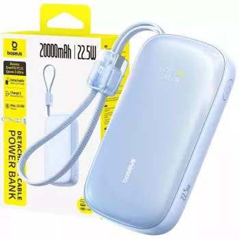 Baseus EnerFill FC21 Qpow 3 Ultra 20000 mAh 22,5W Power Bank Blue