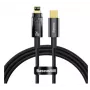 Baseus Explorer Series USB Type-C to Lightning kabelis 20W 1m juodas
