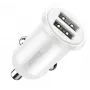Baseus Grain Pro automobilinis įkroviklis 2x USB 4,8A baltas