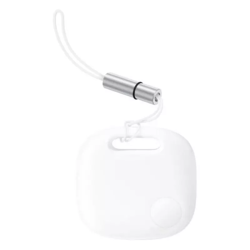 Baseus Home Intelligent T2 Pro raktų ir daiktų ieškiklis su raktų pakabuku, Bluetooth 5.0, baltas (FMTP000002)