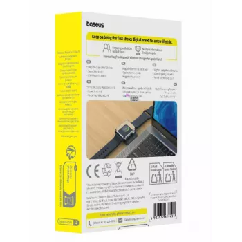 Baseus MagPro belaidis indukcinis įkroviklis, skirtas Apple Watch, 2,5W, juodas