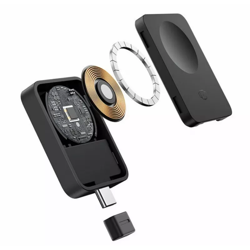 Baseus MagPro belaidis indukcinis įkroviklis, skirtas Apple Watch, 2,5W, juodas
