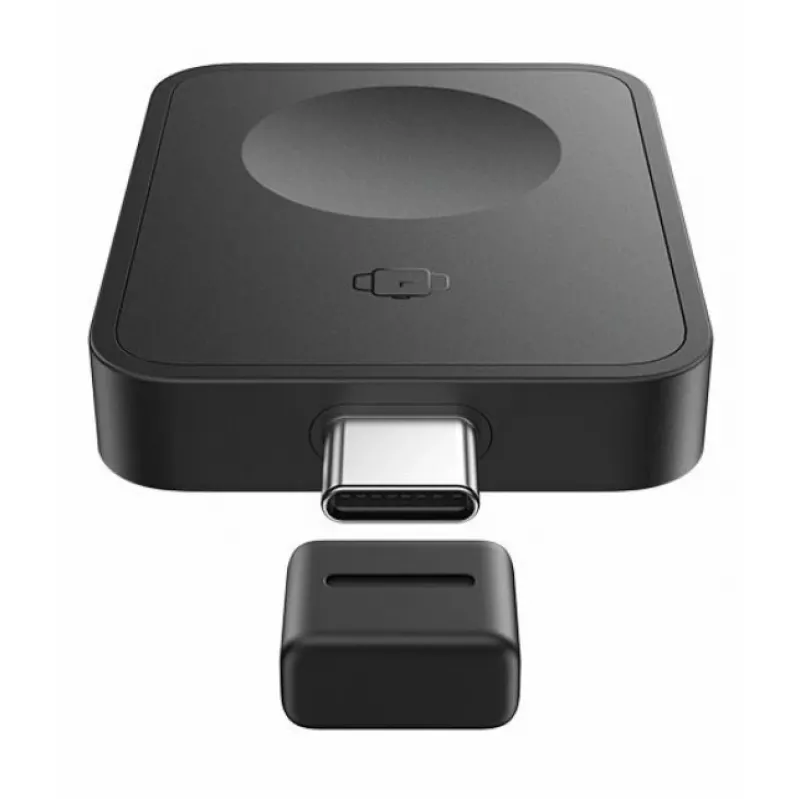 Baseus MagPro belaidis indukcinis įkroviklis, skirtas Apple Watch, 2,5W, juodas