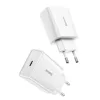 Baseus Speed Mini Quick Charger, USB-C, PD, 3A, 20W (Balta)