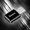 Baseus USB 2.0 Type-C į Micro USB OTG adapteris (Juodas)