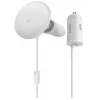 Baseus Belaidis Automobilinis Kroviklis su MagSafe 15W Laikikliu Oro Vėdinimo Angai + USB Type C 25W Baltas